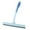 H-Blue, variant on Steadline Multi Purpose Bathroom Squeegee with 180 Degree Rotation - Stainless Steel Window Wiper with Non Stick Hair Removal Feature