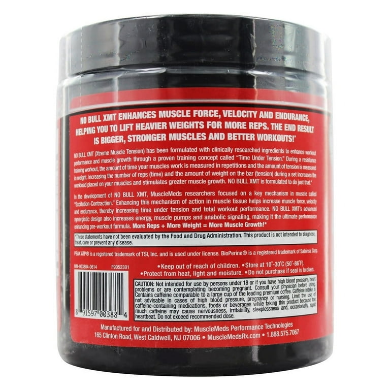 No Bull Pre Workout Review EOUA Blog