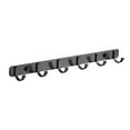 thumbnail image 1 of 1Pc Hook Wall Rack Bathroom Hook Towels Hook Hanger Home Room Row Hook (Black), 1 of 7