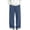 A Navy, variant on Pants For Kids Dqueduo Boys' Solid Color Straight Wide Leg Casual Sportswear Elastic Waist Side Pocket Corduroy Pants, Sizes 5-15 Years