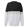 thumbnail image 4 of gakvbuo Plus Size Pullover Sweaters For Women Long Sleeve Sweatshirts Fall Tunic Tops Women's Pullover Round-Neck Long Sleeve Color Blouses Sweater Tops, 4 of 7