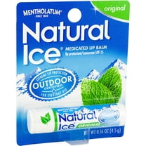 Natural Ice Original SPF 15 Medicated Lip Balm - 12 Count Pack