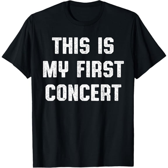 This Is My First Concert - Kids T-Shirt - Music Event Shirt