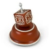 Festive Musical Dreidel With Silver Accents on Wooden Base - Under the Sea (The Little Mermaid)