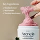 thumbnail image 4 of Limpiador facial y exfoliante diario Arencia, rosa mochi, arroz y mochi, 4 of 6