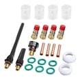 thumbnail image 2 of 23-Pack Stubby Gas Lens Collet Cup Nozzle para WP 17/18/26 Zulema Soplete, 2 of 8