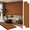 Red Oak, variant on 2-Pack Wood Slat Acoustic Wall Panels, 24" x 94.3" MDF Slat Wall Paneling for Modern Interior Wall Decor, Sound Absorbing Accent Panels, 31.4 Sq. Ft,American Walnut