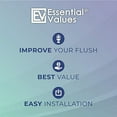 thumbnail image 2 of Essential Values 3-Pack Flush Valve Seal for Kohler K-GP1059291 - Easy Installation, 2 of 3