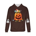 thumbnail image 3 of Blusa con capucha de manga larga para hombre, moda para el Día de Todos los Santos, estampado de fantasmas, sudadera con capucha y cordón para el tiempo libre, sudadera con capucha para hombre, blusa, 3 of 3