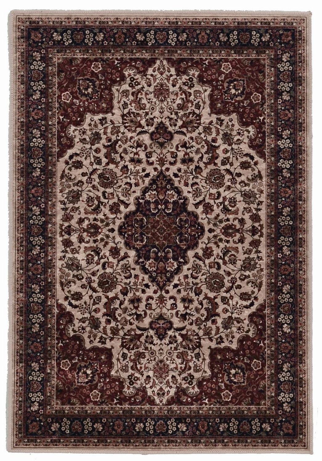 Emerald Bayer Red & Navy 6'7" x 9'7" Area Rug