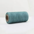 thumbnail image 2 of Flat Waxed Polyester Cords Dark Cyan 1x0.3mm 284.33 yards(260m)/roll, 2 of 7
