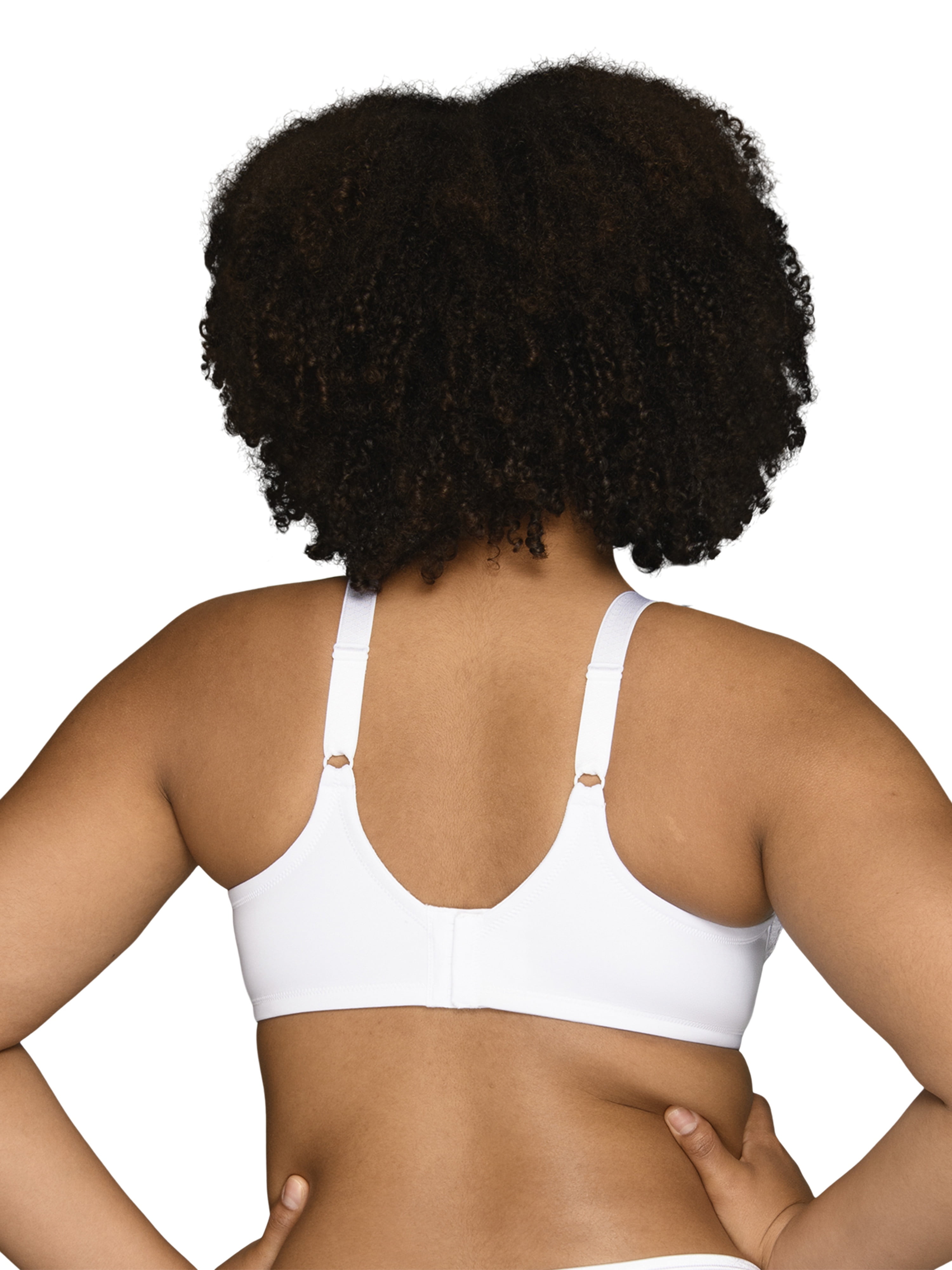 Vanity Fair Lingerie Women's Beauty Back Full-Figure Smoothing Underwire Bra with Lace, Style 76382