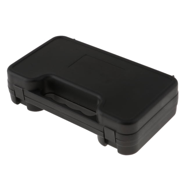 Colaxi Hard Carrying Case Multifunctional Protector Hard Case Hardware Organizer Portable Tool Box Storage Case for Electrician 24.3x13.5x6cm