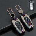 thumbnail image 1 of Car Key Fob Cover Case Protector Zinc Alloy Silicone Car Key Fob Case Cover For KIA Sportage Sorento Optima Soul, 1 of 14