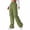 Army Green, variant on Ofreoo Women's Casual Pants Cowboy Pocket Straight Cylinder Overalls Solid Color Women's Pants Deal of the Week