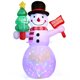 thumbnail image 4 of TAIMASI Inflables Navideños de 5 Ft para Exteriores, Snowman Inflable de Navidad con Luces LED, Decoración de Invierno para Exteriores para Fiesta Festiva en Patio, Jardín y Césped, Árbol de Navidad, 4 of 7
