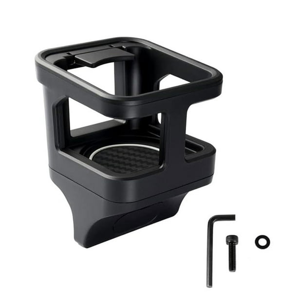 Kenally Portavasos adhesivo negro para No más derrames, accesorios interiores para Jimny, soporte de montaje para coche Kits de molduras para tableros de automóviles