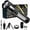 Black, variant on Rechargeable LED Flashlight,250,000 High Lumens, USB-C Fast Charging, 9 Light Modes, Zoomable Waterproof Flashlight for Camping, Hiking, Emergency Use