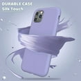 thumbnail image 6 of Entronix Silicone Case Compatible with iPhone 11 Pro Max, Protective Cover, Purple, 6 of 6