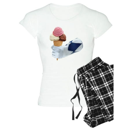 

CafePress - Power Rangers Holding Ice Crea - Women s Light Pajamas