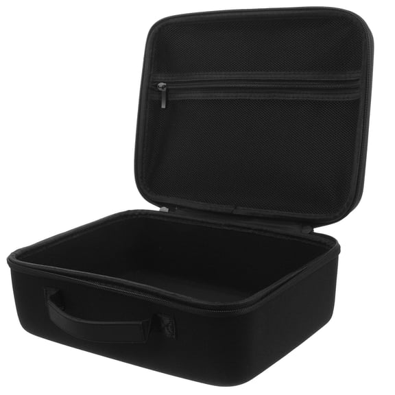 BESTYASH Black EVA Oxford Hair Dryer Case Travel Storage Bag for Hair Styling Tools and Accessories
