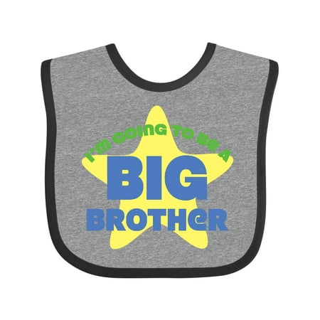 

Inktastic I m Going to Be a Big Brother Boys Baby Bib