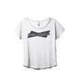 thumbnail image 1 of Beer O'Clock Women's Fashion Slouchy Dolman T-Shirt Tee Heather White Large, 1 of 4