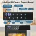 thumbnail image 3 of Food Dehydrator Machine 25QT, 8 Trays Stainless Steel Dehydrator Machine, Large Capacity Dehydrators for Food and Jerky, Herbs, Yogurt, Veggies, Dog Treats (Recipe Included), 3 of 8