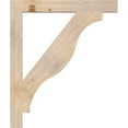 thumbnail image 3 of Ekena Millwork 3 1/2"W x 32"D x 38"H Funston Block Smooth Bracket, Douglas Fir, 3 of 4