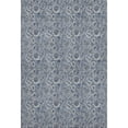 thumbnail image 2 of HomeRoots 655035 9 x 12 ft. Blue & Gray Floral Transitional Washable Machine Made Rectangle Area Rug with UV Protection, 2 of 8
