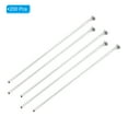 thumbnail image 3 of 200Pcs Flat Head Pins for Jewelry Making 35mm Stainless Steel Flat Head Pins Jewelry Head Pins 22 Gauge Silver, 3 of 5