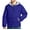 Royal, variant on Adult Classic Solid Pullover in Navy S | 9905