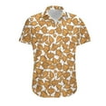 thumbnail image 4 of TIMIFIS Mens Hawaiian Short Sleeve Shirt Suits Flower Print Suits Tropical 2PC Sets Button Down Shirts And Shorts OutfitFall s, 4 of 5