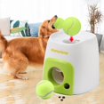 thumbnail image 3 of Interactive Pet Ball Thrower Smart Feeder Toy For Dogs Cats 1pc Plastic Agility Equipment, 3 of 9