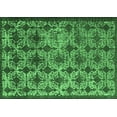 thumbnail image 1 of Ahgly Company Indoor Rectangle Oriental Emerald Green Industrial Area Rugs, 7' x 10', 1 of 4