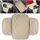 thumbnail image 3 of Almohadilla Interior para Reposabrazos Coche Likrtyny Beige Almacenamiento Cuero, 3 of 9