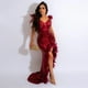 thumbnail image 5 of Vestido de noche elegante de manga larga para mujer, elegante, para discoteca, para otoño e invierno, 5 of 5