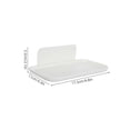 thumbnail image 2 of BESTYASH 4Ud Repisa Plegable Sin Taladro Adhesiva Para Pared Almacenamiento En, 2 of 8