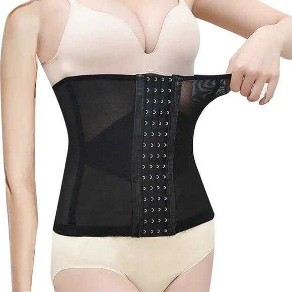 Body Shaper Shapers Waist Trainer Shapewear for Women Waist Cincher Mesh Girdle for Waist Shaping