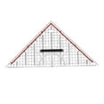 thumbnail image 2 of Architectural Scale Ruler, 12 Acrylic Architect Scale, Drawing Triangular Scale, 2 of 8