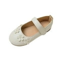thumbnail image 5 of Mepaouo Girls Dress Shoes School Princess Wedding Mary Jane Toddler Kids Cute Bow Ballerina Flats, 5 of 6