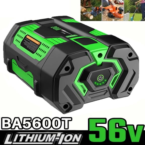 56V 5.0Ah Replacement for EGO Battery BA2800 BA5600T BA4200T BA4200 BA1400 Compatible with EGO 56V Power Tools Lawn Mower Leaf Blower Chainsaw