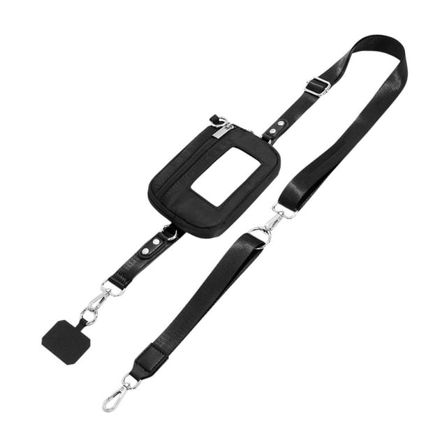 Adjustable Phone Lanyard Crossbody Strap With Wallet Clip Universal Cell Phone Holder For Daily Commute Travel
