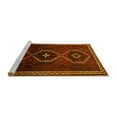 thumbnail image 2 of Ahgly Company Machine Washable Indoor Rectangle Persian Yellow Traditional Area Rugs, 2' x 4', 2 of 4