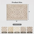 thumbnail image 6 of CHITOOMA 9'x12' Area Rugs for Living Room, Washable Boho Moroccan Rug Soft Vintage Distressed Geometric Tribal Area Rug for Bedroom Dining Room Office with Non-Slip Backing, Stain Resistant Non-Shed, 6 of 9
