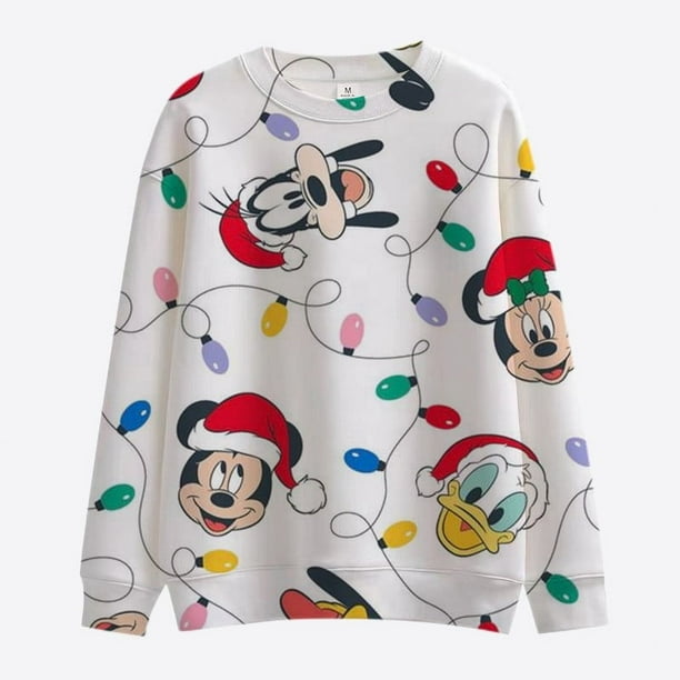 Sudadera Mickey Mouse Mujer Sueter De Minnie Para Mujer Disney