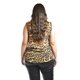 thumbnail image 3 of Blusa Animal Print Roman Fashion con Lazo Talla Extra 42 Cafe, 3 of 6