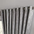 thumbnail image 5 of Warm Home Designs Grey Patio Door Curtain for Sliding Glass Door. Damask Extra Wide Curtain Panel., 5 of 6