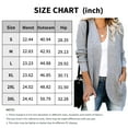 thumbnail image 5 of FIOPHY Womens Long Sleeve Open Front Cardigans Chunky Knit Draped Sweaters Fall Outwear with Pockets, 5 of 9
