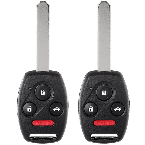 cciyu Remote Key Fob 2003-2007 Fit for Honda Accord 2.4L 2005-2007 Fit for Honda Accord 3.0L 4 Buttons OUCG8D380HA,35111S9A305,2AOKM-HON-V1